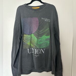 Used Union Long Sleeve Tshirt Gray Size XXL